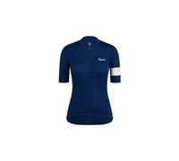Maillot manches courtes rapha core lightweight jersey bleu blanc femme