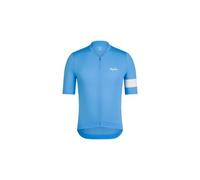 Maillot manches courtes rapha core lightweight jersey bleu blanc homme