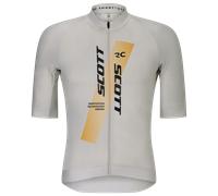 Scott - Jersey Rc Pro S/S - Maillot de cyclisme - L - cotton white / gleam orange