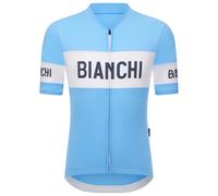 Maillot manches courtes Retro bleu clair