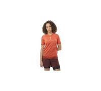 Salomon - Women's S/Lab Salomon Ultra Print - T-shirt de running - S - burnt sienna