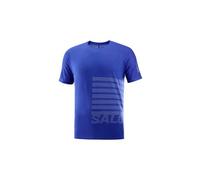 Maillot manches courtes salomon sense aero bleu