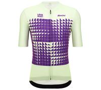 Maillot manches courtes SANTINI Liège Bastogne Liège 2026 vert