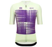 Maillot manches courtes SANTINI Liège Bastogne Liège 2026 vert