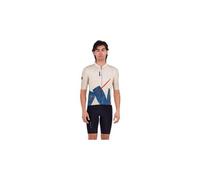 Santini Note Short Sleeve Jersey Beige M Homme Beige