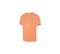 Maillot manches courtes saucony time trial campfire campfire orange homme