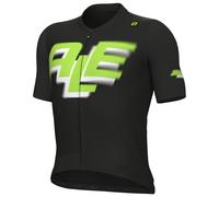 Maillot Alé PR-E Sauvage manches courtes noir jaune - S