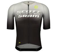 Scott Rc Scott-sram Aero Short Sleeve Jersey Blanc,Noir L Homme