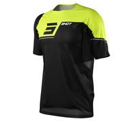 Maillot manches courtes Shot Rogue revolt Jaune