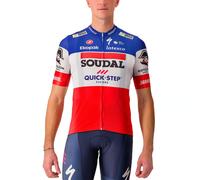 Maillot manches courtes SOUDAL QUICK-STEP Champion français 2023 blanc