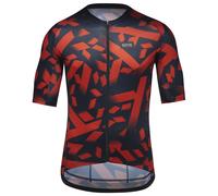 Maillot manches courtes Spirit Signal Camo rouge/bleu foncé S