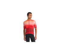 Maillot Sportful Flow SuperGiara manche courte rouge fraise - L