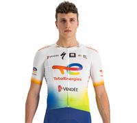 Maillot manches courtes TEAM TOTALENERGIES Pro Race Bomber 2023 blanc