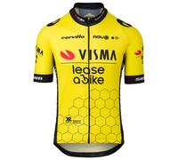Maillot manches courtes TEAM VISMA-LEASE A BIKE 2024 noir/jaune S