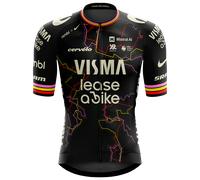Maillot manches courtes TEAM VISMA LEASE A BIKE The Trilogy 2026 noir