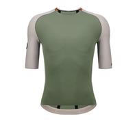 Santini Pelle Stelth Fir Slip-on Short Sleeve Jersey Vert S Homme Military Green