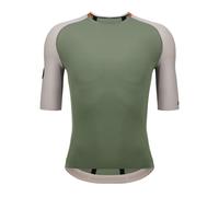 Santini Pelle Stelth Fir Slip-on Short Sleeve Jersey Vert L Homme