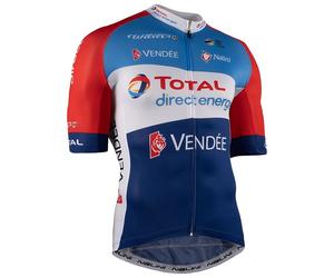 Maillot manches courtes TOTAL DIRECT ENERGIE 2021 blanc