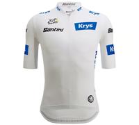 Maillot manches courtes TOUR DE FRANCE Race Maillot blanc 2024 blanc