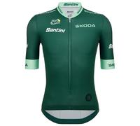 Santini Tour De France Official Best Sprinter Short Sleeve Jersey Vert L Homme Green
