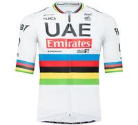 Maillot manches courtes UAE TEAM EMIRATES Race Champion du monde 2024 blanc