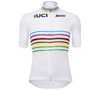Maillot manches courtes UCI WORLD CHAMPION Master 2026 blanc