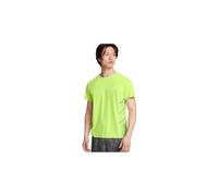 Maillot manches courtes under armour launch elite vert homme