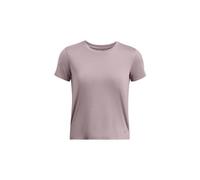 Maillot manches courtes under armour launch run rose femme
