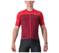 Maillot Castelli Unlimited Entrata manche courte rouge foncé bordeaux - XXL