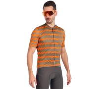 Castelli Unlimited Sterrato Short Sleeve Jersey Vert S Homme Olive Green / Orange Rust