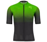 Maillot manches courtes Val Viola vert néon/bleu L