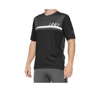 Maillot Manches courtes velo 100% Airmatic Noir