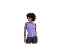 Maillot manches courtes velo craft pro gravel violet femme