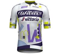 Maillot manches courtes WILIER VITTORIA 2025 blanc/lilas 2XL