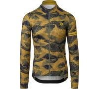 Maillot manches langues Agu Abstract Mountains Performance Vert