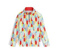 Maillot manches longues 1/2 zip bébé fille Spyder Reflect Rouge 3 ans