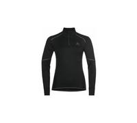 Maillot manches longues 1 2 zip odlo active x warm eco noir femme