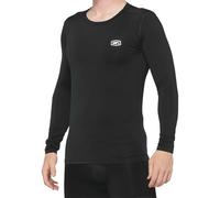 100percent Basecamp Long Sleeve Base Layer Noir L Homme