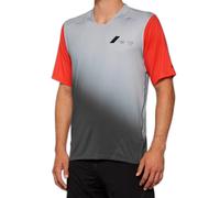 100percent Celium Short Sleeve Enduro Jersey Gris XL Homme
