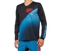 100percent R-core X Long Sleeve Jersey Bleu S Homme