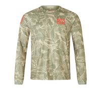 Endura Grid Floral Ltd Long Sleeve Enduro Jersey Vert S Homme
