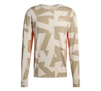 adidas Herren Multi Synthetic Base Layer Long Sleeve, Wonder Alumina/Blanch Cargo, S