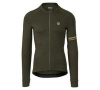 Agu Solid Performance Long Sleeve Jersey Vert M Homme