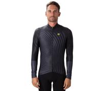 Ale Pr-r Green Digital Long Sleeve Jersey Gris L Homme