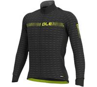 Ale Prr Green Road Long Sleeve Jersey Noir M Homme