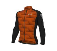 Ale Solid Sharp Long Sleeve Jersey Orange XS Homme Black / Fluor Orange