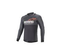 Maillot manches longues alpinestars drop 8 0 noir gris