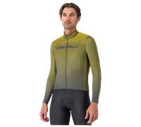 Castelli Apice Thermal Long Sleeve Jersey Vert XL Homme