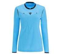 Maillot manches longues arbitre femme Macron Stephanie Bleu S