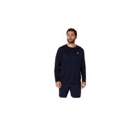 Maillot manches longues asics core run bleu homme